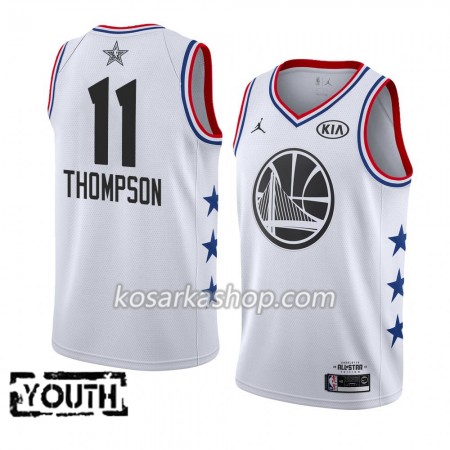Dres Golden State Warriors Klay Thompson 11 2019 All-Star Jordan Brand Bijela Swingman - Dječji